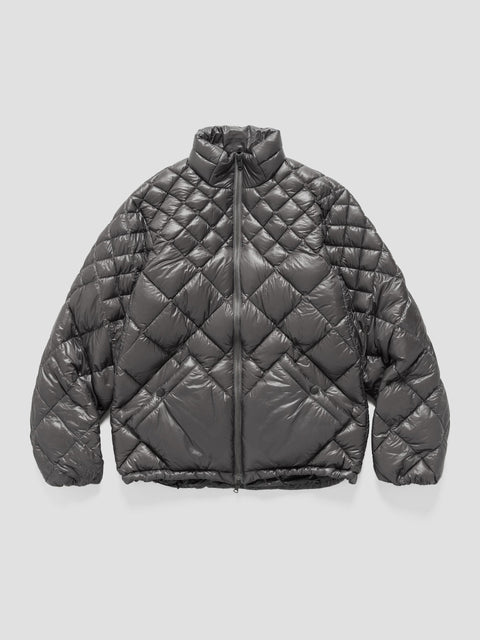 HAVEN / NANGA Skyline Zip Jacket - Nylon Ripstop / Goose Down Grey, Down Jackets