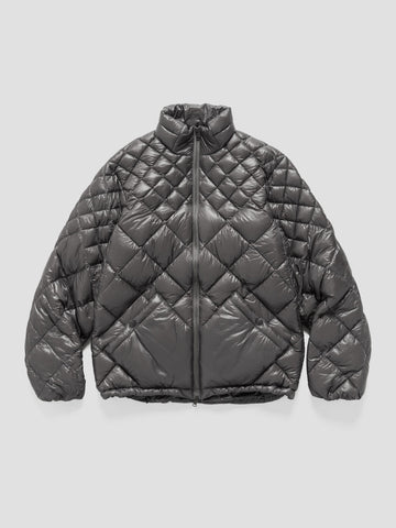 HAVEN / NANGA Skyline Zip Jacket - Nylon Ripstop / Goose Down Grey, Down Jackets