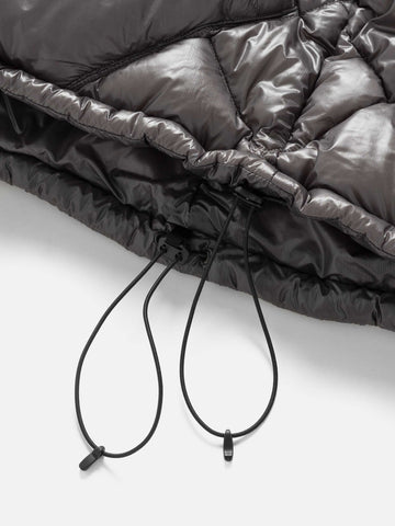 HAVEN / NANGA Skyline Zip Jacket - Nylon Ripstop / Goose Down Grey, Down Jackets
