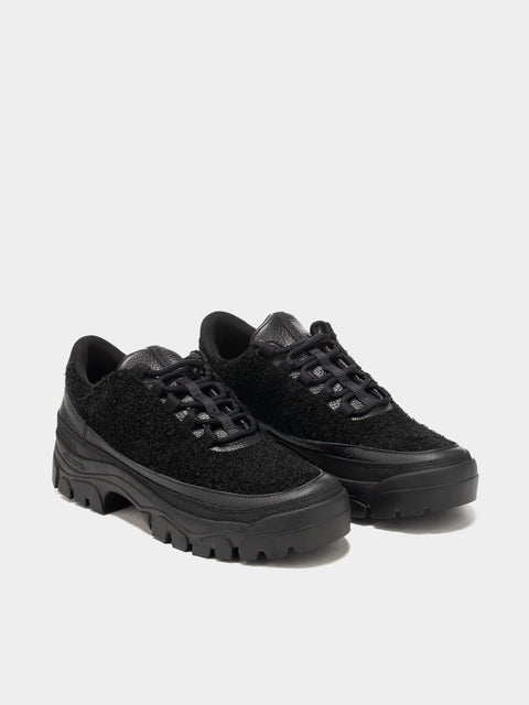 HAVEN / TARVAS Easy Hiker Hairy Suede Black, Shoes