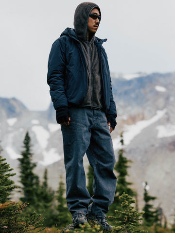 HAVEN Logan Parka - GORE-TEX® WINDSTOPPER® 2L Nylon Ripstop / PrimaLoft® Midnight Black, Insulated Jackets