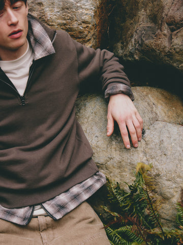 HAVEN Meridian Shirt - Cotton Cashmere Earth, Shirts