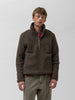 HAVEN Alpine 1/2 Zip Pullover - Melange Wool Earth, Fleece