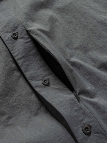 HAVEN Alta S/S Shirt - Nylon Taffeta Graphite, Shirts