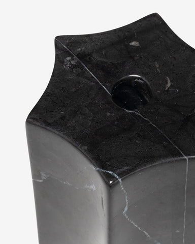Apapacho World for HAVEN Vase/Bookend Marble Black, Home Goods