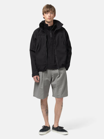 HAVEN Atelier Short - Vintage Linen Poplin Graphite, Shorts