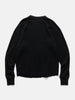 HAVEN Base Thermal Crewneck - Superfine Wool Waffle Black, Thermals