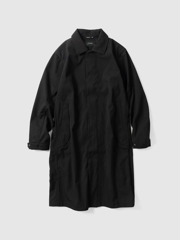 HAVEN Bureau Coat - Loro Piana Storm System 3L Wool Nylon Black, Coats