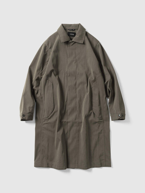 HAVEN Bureau Coat - Loro Piana Storm System 3L Wool Nylon Taupe, Coats