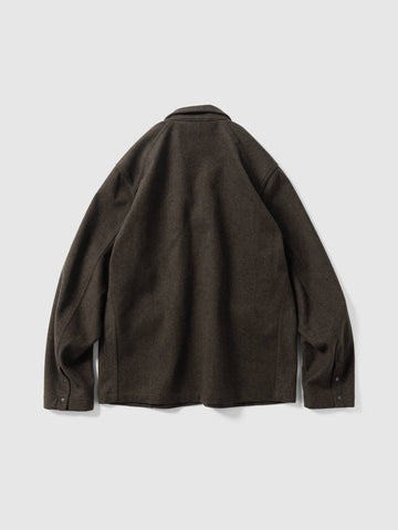 HAVEN Bureau Jacket - Loro Piana Storm System® Wool Earth, Jackets