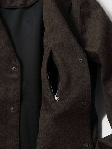 HAVEN Bureau Jacket - Loro Piana Storm System® Wool Earth, Jackets