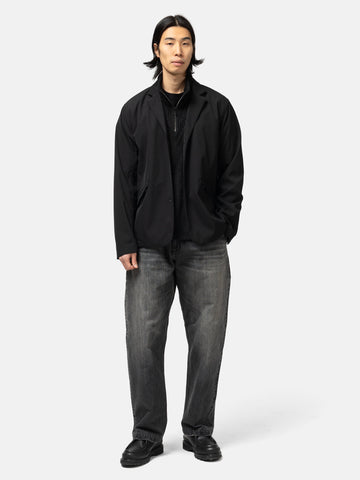 HAVEN Bureau Jacket - Loro Piana Storm System® 3L Wool Nylon Black, Jackets