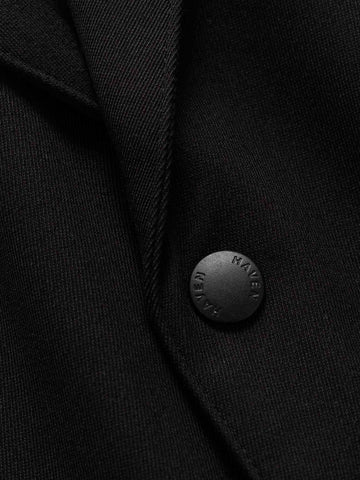 HAVEN Bureau Jacket - Loro Piana Storm System® 3L Wool Nylon Black, Jackets