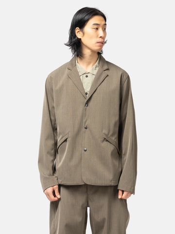 HAVEN Bureau Jacket - Loro Piana Storm System® 3L Wool Nylon Taupe, Jackets