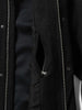 HAVEN Bureau Overcoat - Loro Piana Storm System Wool Charcoal, Coats