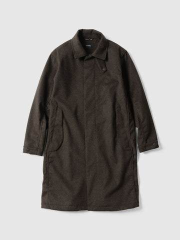 HAVEN Bureau Overcoat - Loro Piana Storm System Wool Earth, Coats