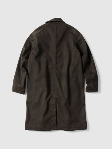 HAVEN Bureau Overcoat - Loro Piana Storm System Wool Earth, Coats