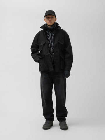 HAVEN Cascadia Jacket - Giza Cotton Moleskin Black, Jackets