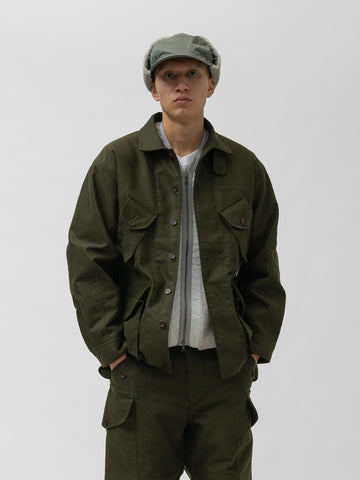 HAVEN Cascadia Jacket - Giza Cotton Moleskin Olive, Jackets