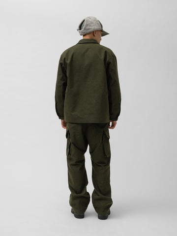 HAVEN Cascadia Jacket - Giza Cotton Moleskin Olive, Jackets