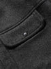 HAVEN Crescent Shirt - Loro Piana Zelander® Merino Wool Charcoal, Shirts