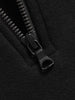 HAVEN Excel 1/4 Zip Hoodie - Urake Cotton Terry Black, Hoodies