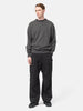 HAVEN Excel Crewneck - Urake Cotton Terry Graphite, Sweatshirts