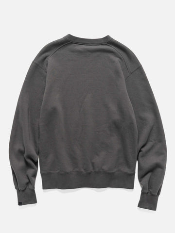 HAVEN Excel Crewneck - Urake Cotton Terry Graphite, Sweatshirts