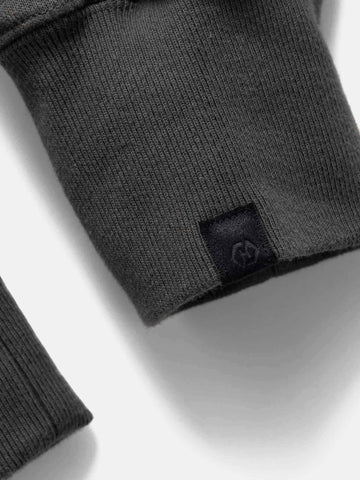 HAVEN Excel Crewneck - Urake Cotton Terry Graphite, Sweatshirts