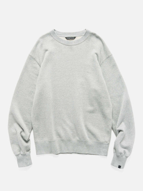 HAVEN Excel Crewneck - Urake Cotton Terry Heather Grey, Sweatshirts