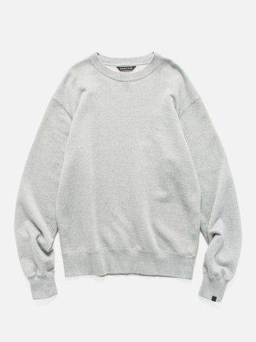 HAVEN Excel Crewneck - Urake Cotton Terry Heather Grey, Sweatshirts