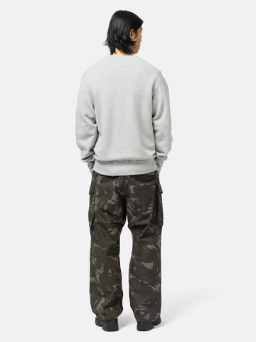 HAVEN Excel Crewneck - Urake Cotton Terry Heather Grey, Sweatshirts