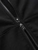 HAVEN Excel Full Zip Hoodie - Urake Cotton Terry Black, Hoodies
