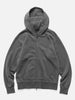 HAVEN Excel Full Zip Hoodie - Urake Cotton Terry Graphite, Hoodies
