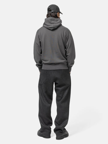 HAVEN Excel Full Zip Hoodie - Urake Cotton Terry Graphite, Hoodies