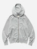 HAVEN Excel Full Zip Hoodie - Urake Cotton Terry Heather Grey, Hoodies