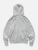 HAVEN Excel Full Zip Hoodie - Urake Cotton Terry Heather Grey, Hoodies