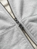 HAVEN Excel Full Zip Hoodie - Urake Cotton Terry Heather Grey, Hoodies