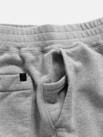 HAVEN Excel Sweatpant - Urake Cotton Terry Heather Grey, Sweatpants