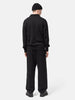 HAVEN Excel Zip Neck - Urake Cotton Terry Black, Sweatshirts