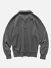 HAVEN Excel Zip Neck - Urake Cotton Terry Graphite, Sweatshirts