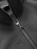 HAVEN Excel Zip Neck - Urake Cotton Terry Graphite, Sweatshirts