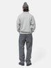 HAVEN Excel Zip Neck - Urake Cotton Terry Heather Grey, Sweatshirts