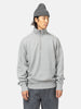HAVEN Excel Zip Neck - Urake Cotton Terry Heather Grey, Sweatshirts