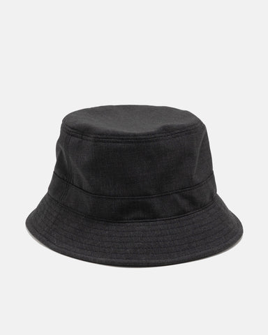 HAVEN Field Bucket Hat - Tropical Wool Charcoal, Hats