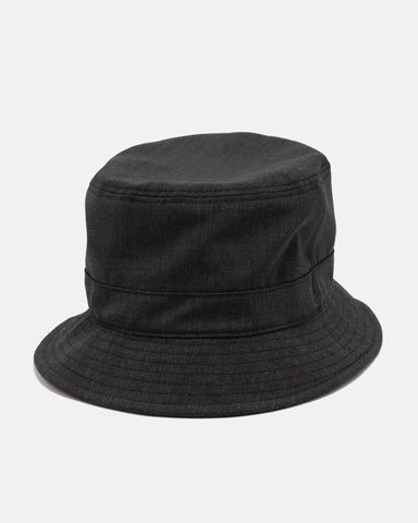 HAVEN Field Bucket Hat - Tropical Wool Charcoal, Hats