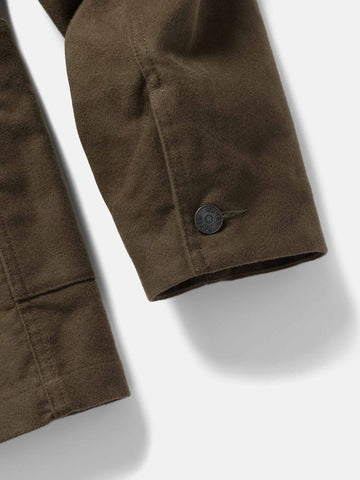 HAVEN Graft Coat - Organic Cotton Moleskin Earth, Jackets