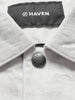 HAVEN Graft Coat - Cotton Linen Denim Ivory, Jackets