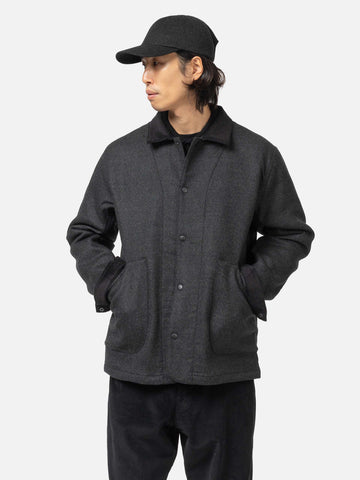 HAVEN Graft Coat - Loro Piana Zelander® Merino Wool Charcoal, Coats