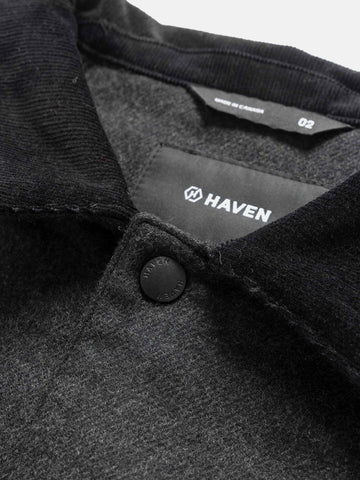 HAVEN Graft Coat - Loro Piana Zelander® Merino Wool Charcoal, Coats